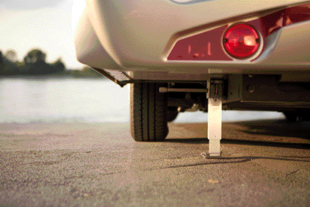 Lot De 4 Crics Stabilisateurs Pour Camping-car - Pads De Stabilisation Jaunes Universels