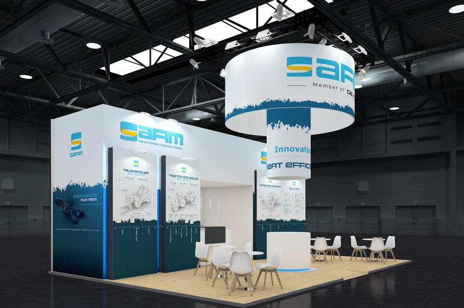 Picture of the SAFIM exhibition stand at AGRITECHNICA 2025 | ©  ©AL-KO Fahrzeugtechnik Group